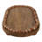Mango Wood Decorative Tray with Beaded Border and Footed Base - Oval Casual Display Tray with Raised Wooden Feet for Elevated Styling and Functional Accent Serving or Organization Use-401478862