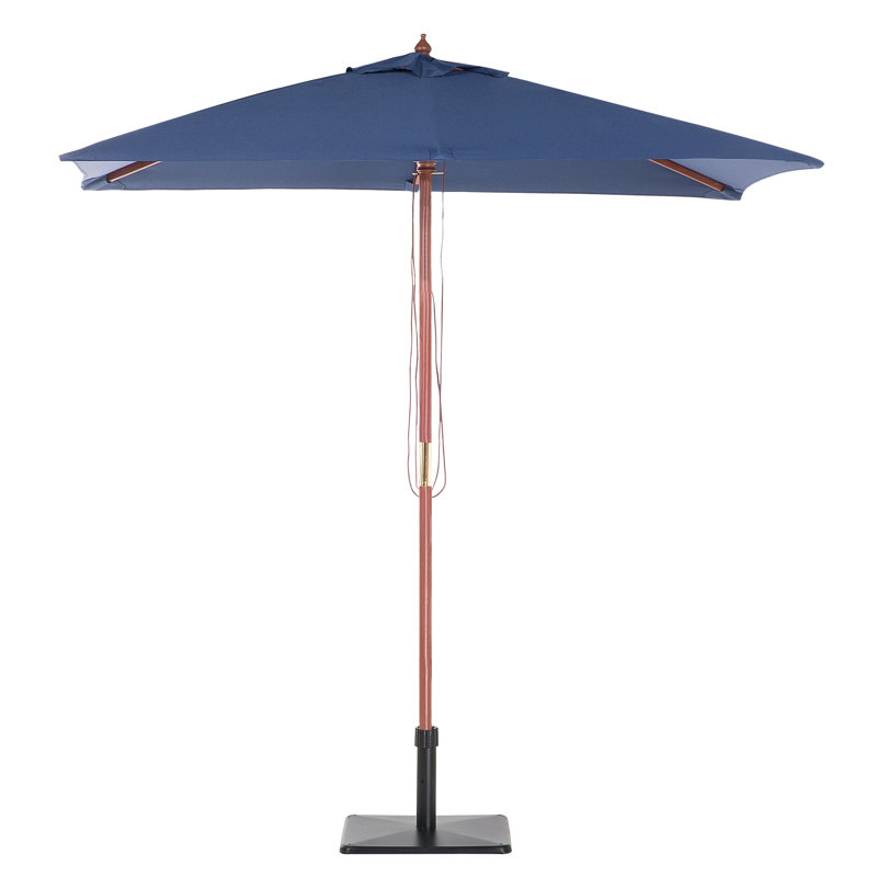 Anella 195cm X 144cm Rectangular Market Parasol, Blue