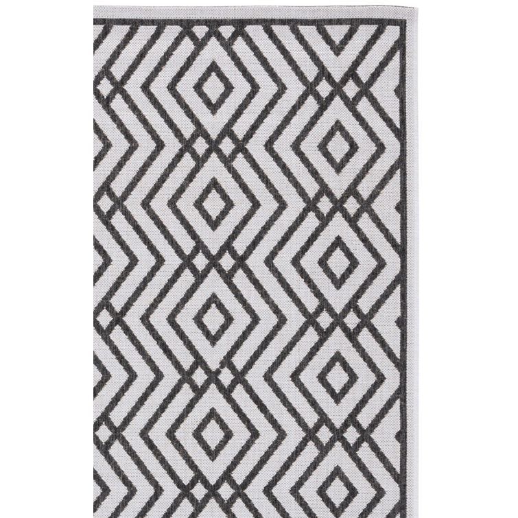 Gowanus 100 Performance Geometric Indoor/Outdoor Area Rug