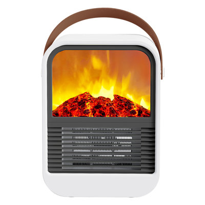 Electric Compact Space Heater with Adjustable Thermostat Electric Heater Indoor