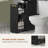 Over The Toilet Storage Cabinet With Pulley, Bathroom Storage Cabinet With Adjustable Shelf And Open Shelf For Bathroom, Restroom, Laundry,-1757130434