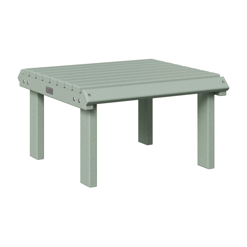 Outdoor Ottoman, Seafoam