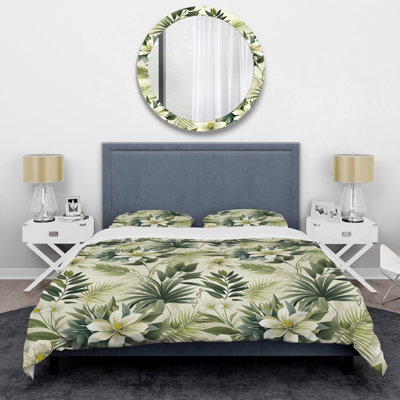 Ensemble de housse de couette Serene Jungle III - Plants