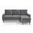 Chenille gris foncé est en rupture de stock