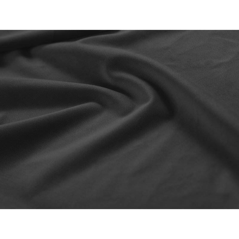 Muhib Upholstered Headboard, European Double (140 x 200cm), Dark Grey