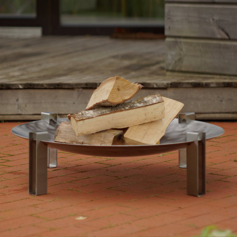 Round Stainless Steel Smokeless Fire Pit