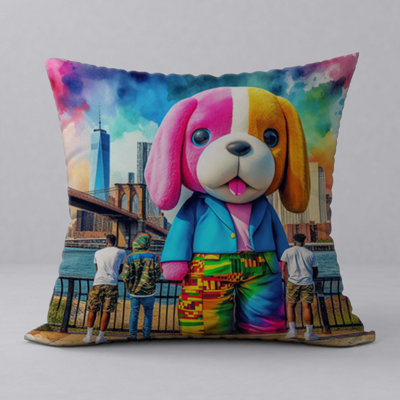 Reversible Throw Pillow