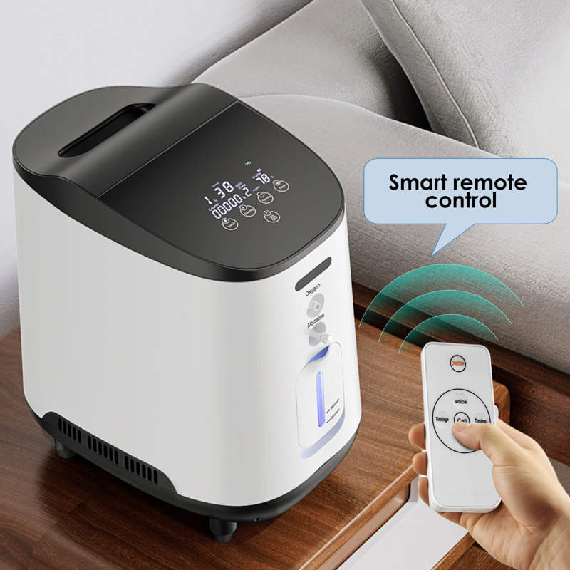 93% Household Machine 1-7L/min Adjustable Oxygen Generator for Home Use