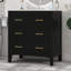 Ensemble de meuble-lavabo simple 30 po avec lavabo en céramique 30 po et 3 tiroirs-116925755-116925761