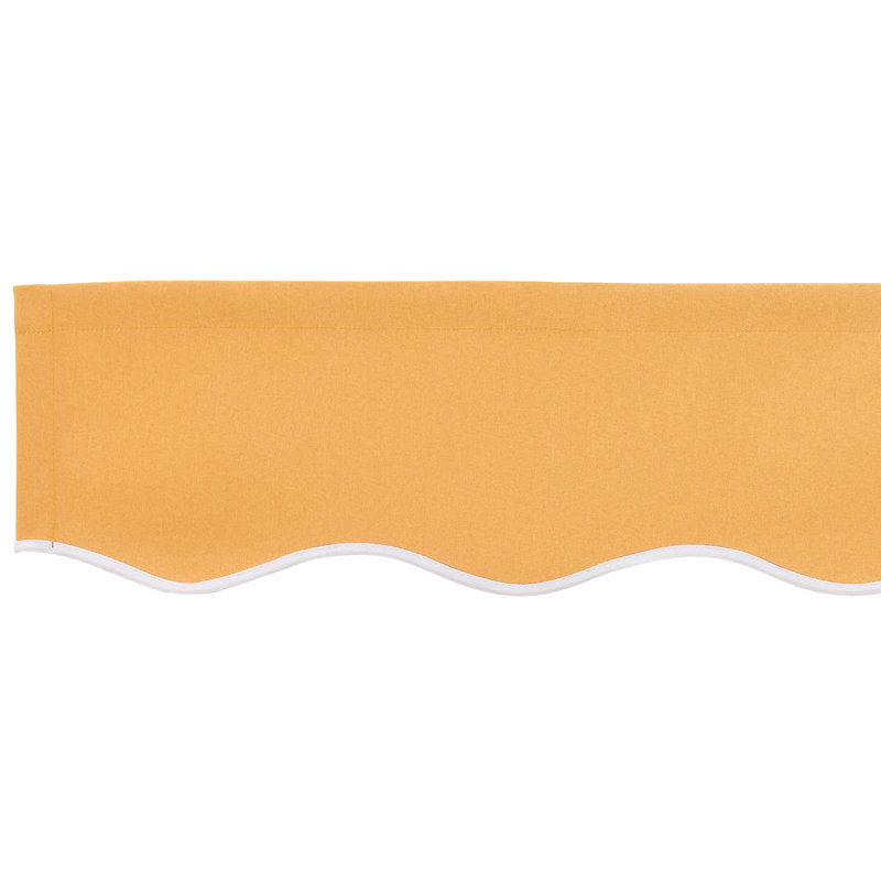 VidaXL Retractable, Does Not Applycm H x 350cm W x 250cm D, Solid Colour, Sand