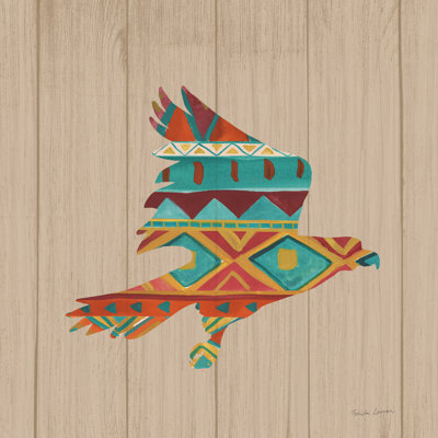Southwestern Vibes III sur noyer