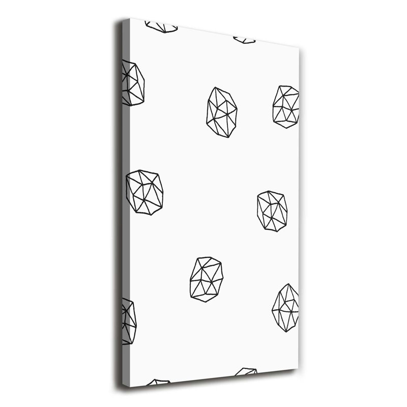 Abstract Pattern - Wrapped Canvas Print