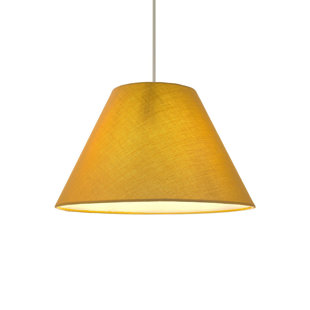 Traditional 8 Inch Vivid Cotton Fabric Coolie Lamp Shade By Happy Homewares