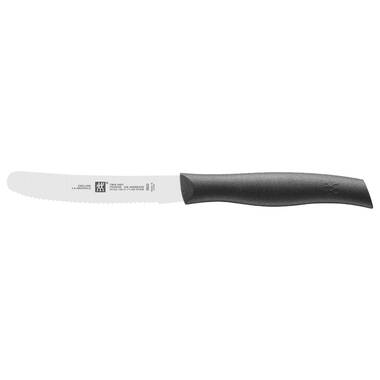 KitchenAid Gourmet Forged Serrated Utility Knife, 5.5-Inch, Black