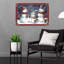 Let It Snow Christmas Snowmen by Nicole DeCamp - Wrapped Canvas Print-1015569095