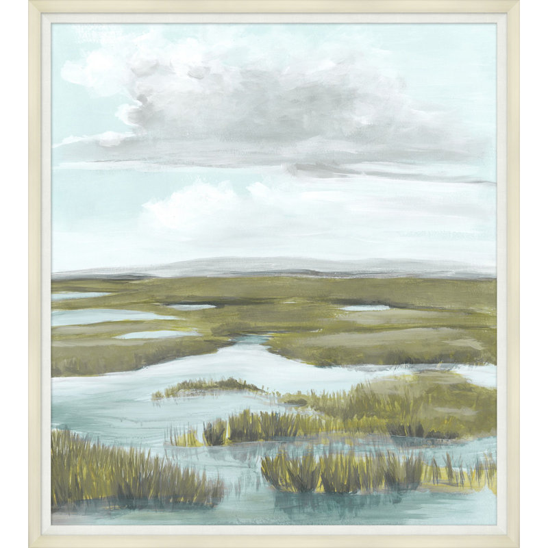 Meandering Blues 2 Print