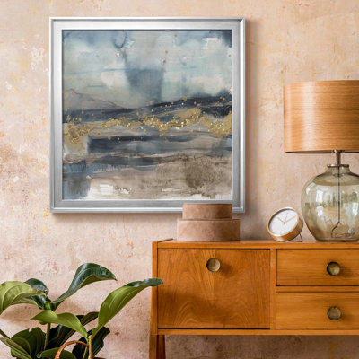 " Golden Light On The Horizon I " Painting Print