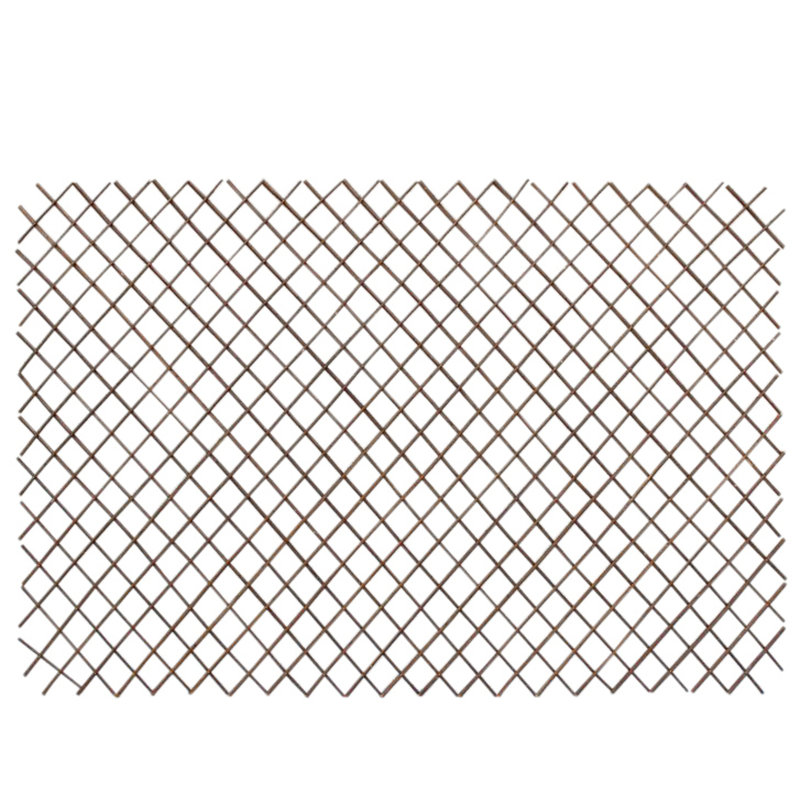 Treillis extensible en bois de saule 4 pièces, H 60 po x l 72 po x P 1 po