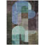 Tapis brun intérieur / extérieur lavable à la machine Chantille ACN1122-109490106