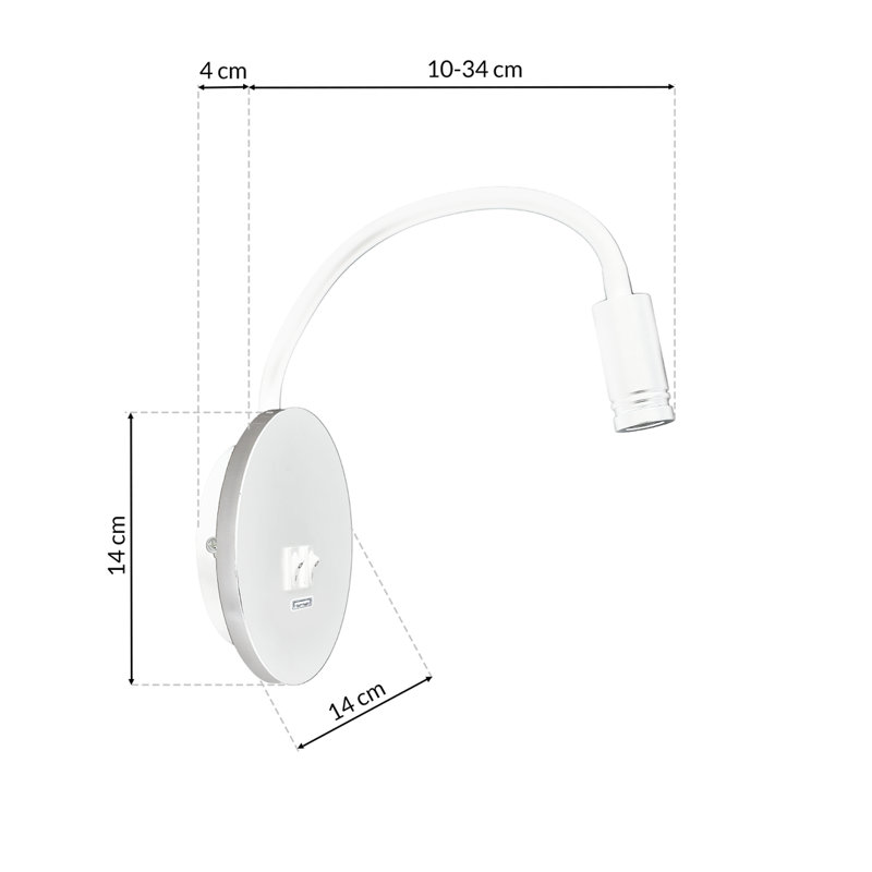 Acesen LED Spotlight, White