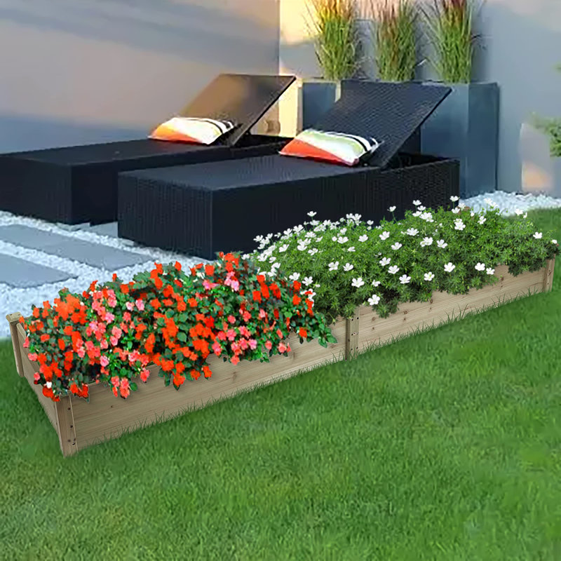 Jerold Wood Raised Garden Bed