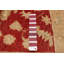 Tapis rouge foncé Peshawar Oushak 9 pi 2 po x 11 pi 10 po