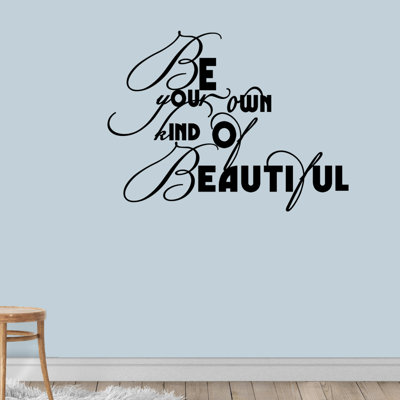 Text & Numbers Non-Wall Damaging Wall Decal