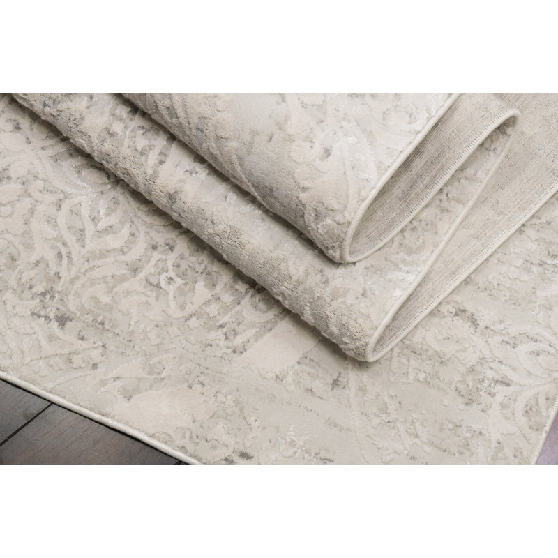 Tapis beige Bullis, Tapis de couloir : 2 pi 2 po x 7 pi 7 po