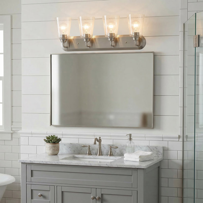 Debolt 4 - Light Dimmable Vanity Light, Brushed Nickel