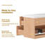 Bathroom Vanity with Quartz Top