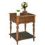 Grande table d'appoint en bois avec tiroir et tablette Timeless Elegance-599590121
