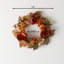 14" Artificial Floral Berry Pumpkin Fall Accent Ring, Multicolor