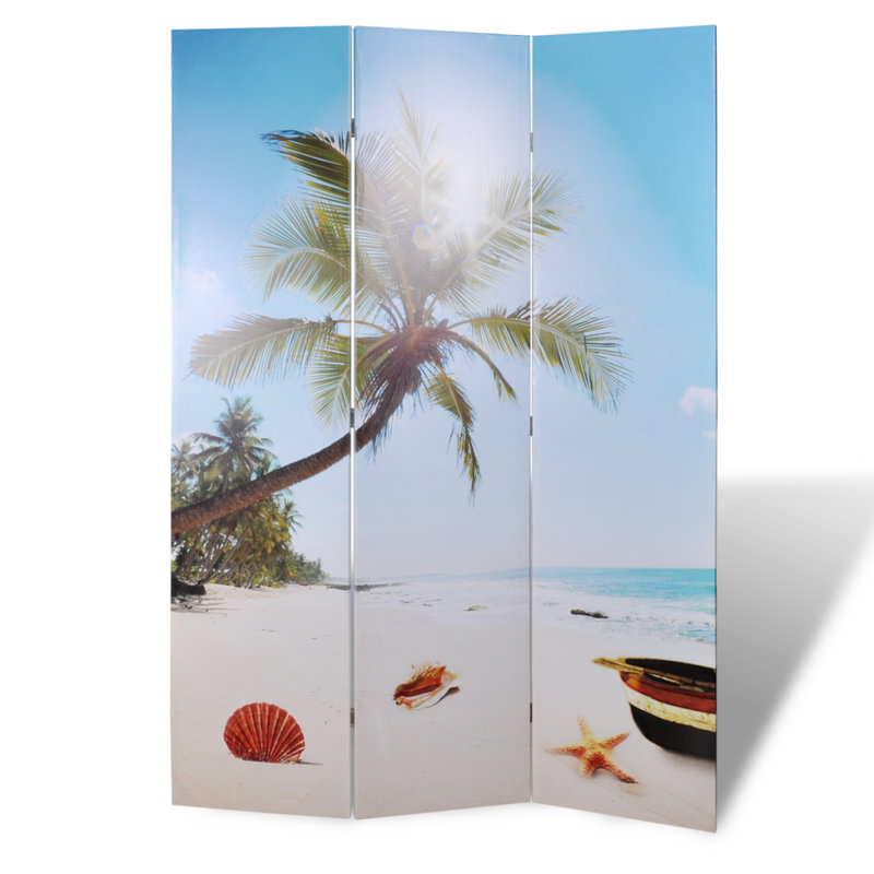 Blumen Room Divider, 3, Blue