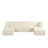 Boneless U Shape Modular Sectional Sofa-1915896402