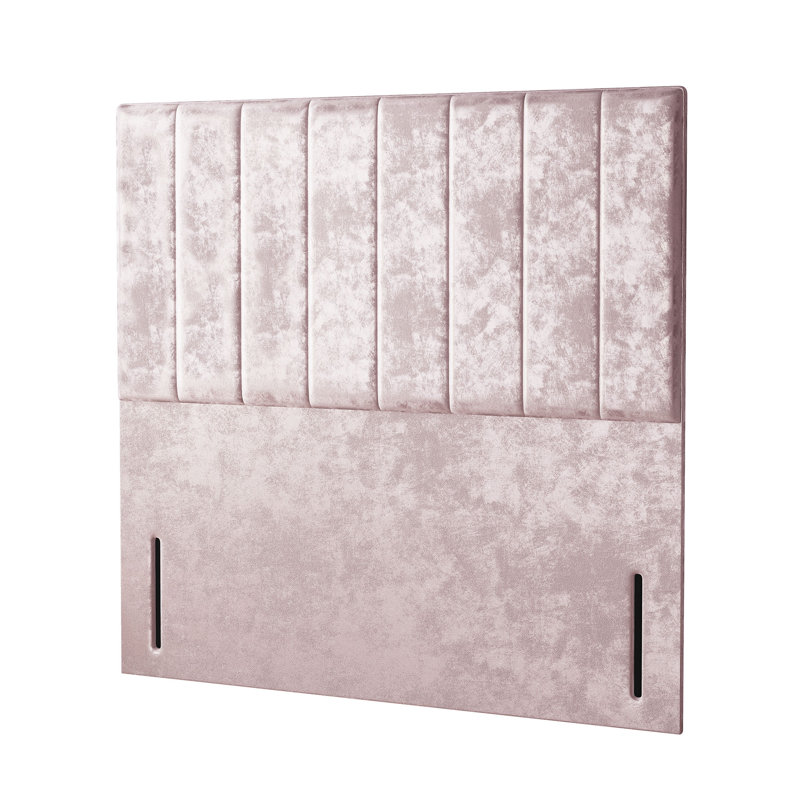Hedley Upholstered Headboard, Double (4'6), Pink