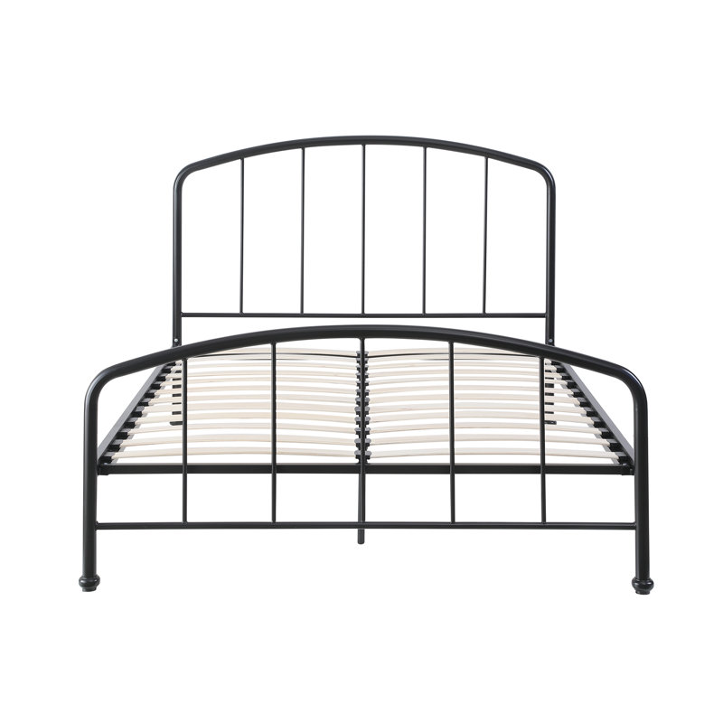 Marmillion Bed, Kingsize (5'), Black, No Mattress