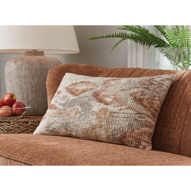 Bungalow Rose Bonnique Cotton Reversible Throw Pillow