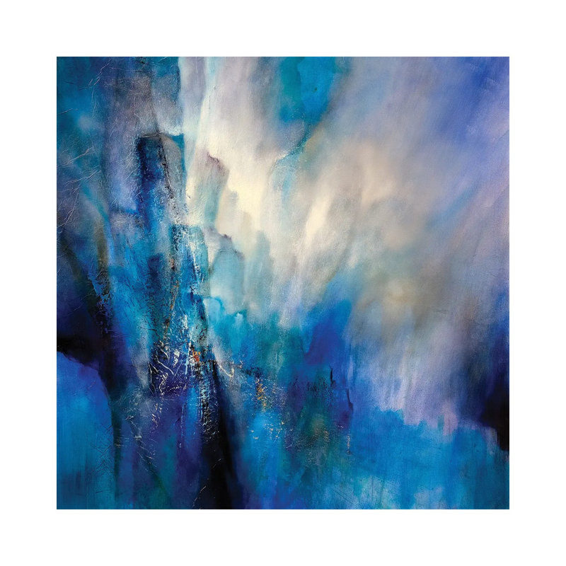Blue Light by Annette Schmucker - Wrapped Canvas Gallery-Wrapped Canvas Giclée, 30.48 cm H x 30.48 cm W