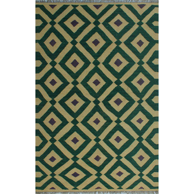 Renita Wool Geometric Indoor Rug