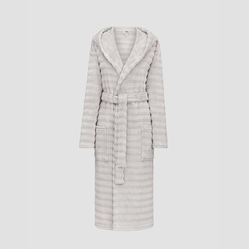 Galio Bathrobe, Pearl Gray, XS/S