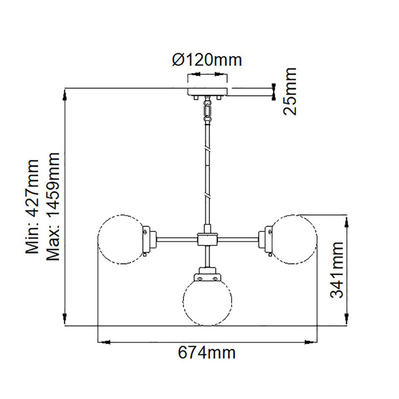 Badger 5 - Light Unique/Statement Chandelier