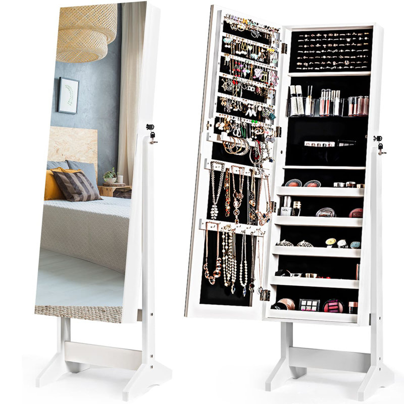 Freestanding Jewelry Armoire