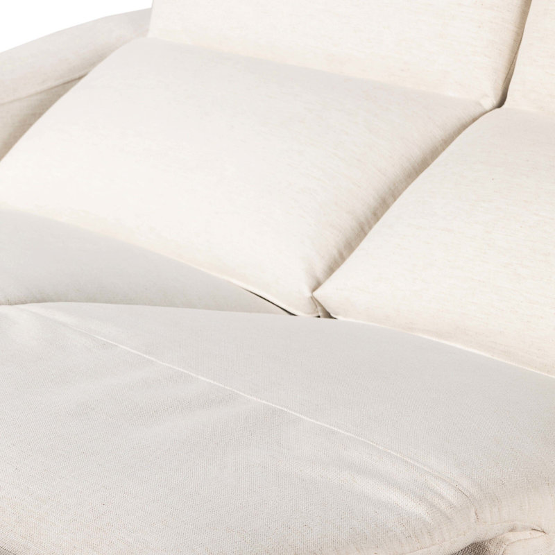 Alondra Sofa, Crypton Nomad Snow Polyester Blend