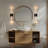 Stainless Steel LED Armed Sconce-101753447