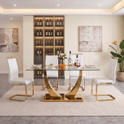 Chaises de salle à manger Modern Glam