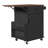 39.3" Farmhouse Kitchen Island with Drop Leaf-2060111113