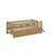 Twin Size Platform Bed With Trundle-1992686353