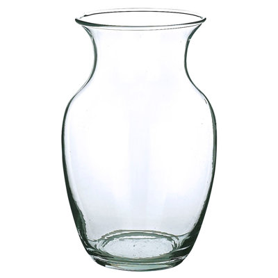 Vase de table en verre transparent 7,5 po Hopkinton