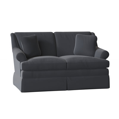 Connor 59" Rolled Arm Loveseat with Reversible Cushions by Birch Lane