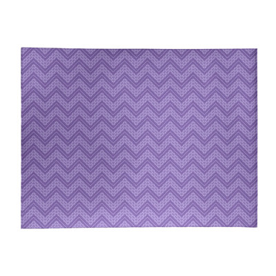 Chenille Chevron Indoor Rug
